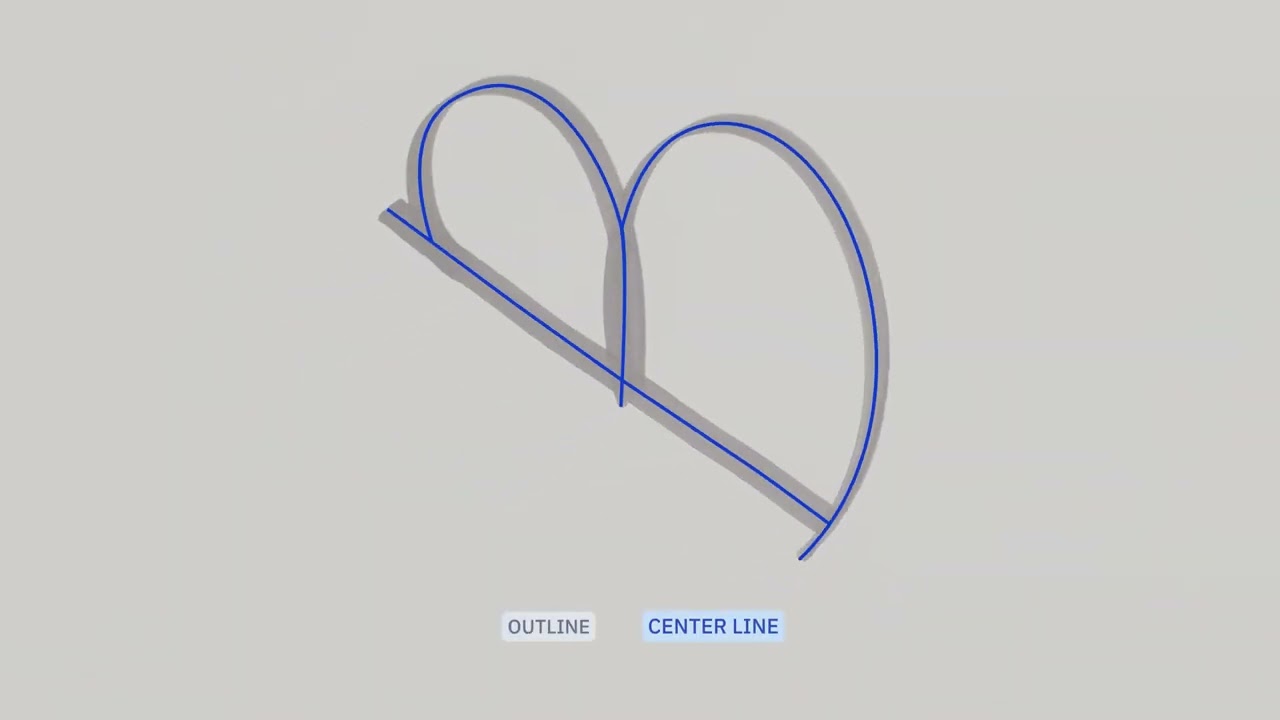 Trace Short - Letter B