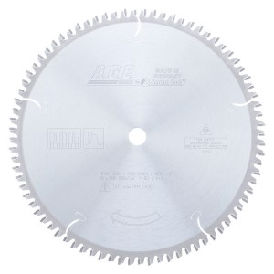 Amana Tool MD10-806 Carbide Tipped Heavy-Duty Miter/Double Miter 10 Inch Dia x 80T 4+1, -5 Deg, 5/8 Bore Circular Saw Blade