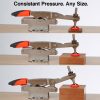 Armor Tool High Profile Toggle Clamp With Horizontal Base Plate STC-HH70 - Image 5