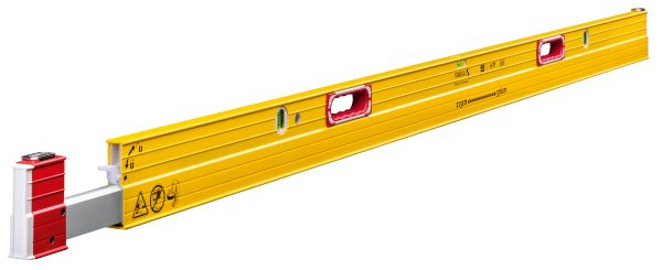 STABILA 7'-12' Plate Level? with Removable Standoffs 35712