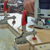 Bessey Auto adjust toggle clamp, vertical, flanged base STC-VH50