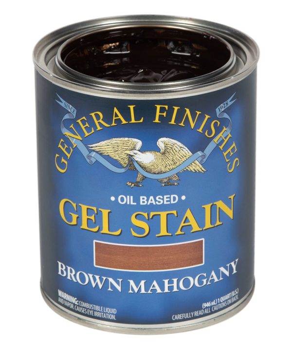 General Finishes GS Brown Mahogany Quart BQ