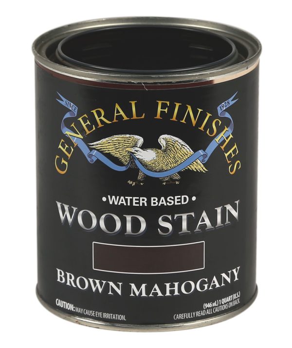 General Finishes WS Brown Mahogany Quart WYQT