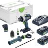 Cordless Drill QUADRIVE TPC 18/4 HPC 4,0 I-Set 576778