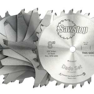 SAWSTOP 8” Premium Dado Set BTS-DS8-2402