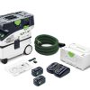 Cordless mobile dust extractor CLEANTEC CTC MIDI I HEPA-Plus
