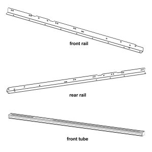 T-Glide Rails Assembly – 52 Inch Professional Series II