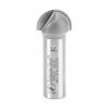 Amana Tool 45920 Carbide Tipped Core Box 3/8 Radius x 3/4 Dia x 7/16 x 1/2 Inch Shank