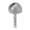 Amana Tool 45924 Carbide Tipped Core Box 1/2 Radius x 1 Inch Dia x 5/8 x 1/4 Shank