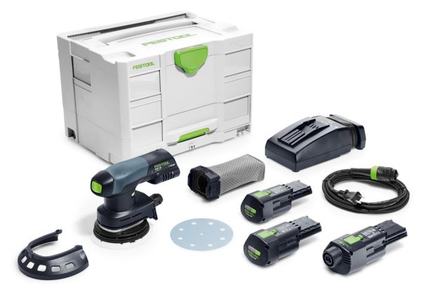 FESTOOL Cordless Eccentric Sander ETSC 125 3,0 I-Set US 577691