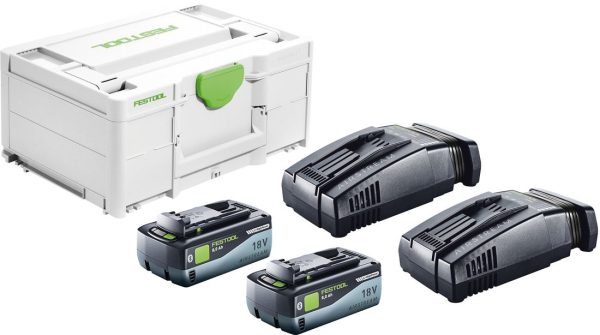 FESTOOL Energy Set SYS 18V 2x8,0/2xSCA16 US 577328