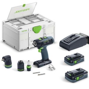 FESTOOL Cordless Drill T18+3 HPC4,0 I-Set US 577608
