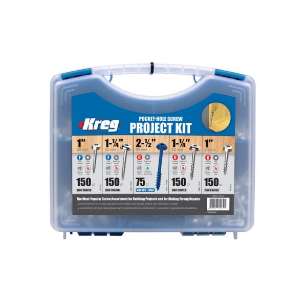 KREG Pocket-Hole Screw Project Kit SK03